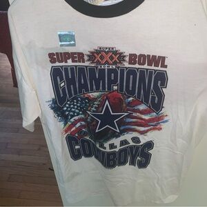 STARTER Super Bowl Graphic Tee - Black and White